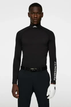 J.Lindeberg Pitkähihaiset Paidat|Kaikki Paidat>miesten paita, AELLO SOFT COMPRESSION GOLF