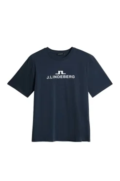J.Lindeberg T-Paidat>miesten t-paita, K M LOGO T-SHIRT