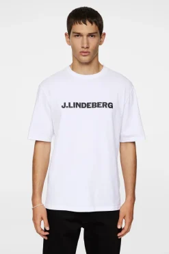 J.Lindeberg T-Paidat|Kaikki Paidat>miesten t-paita, PARCY LOGO TEE