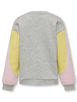 Kids Only Collegepaidat|Kaikki Paidat>lasten collegepusero, KOGEILEEN LS O-NECK COLOR BLOCK