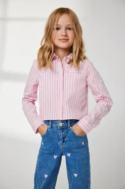 Kids Only Farkut|Kaikki Housut Ja Farkut>Lasten Farkut, KOGJUICY WIDE LEG HEART JEANS Indigo