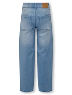 Kids Only Farkut|Kaikki Housut Ja Farkut>Lasten Farkut, KOGSYLVIE CLEAN WIDE LEG NOOS Indigo