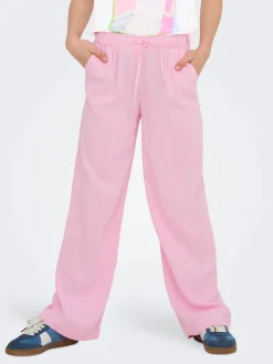 Kids Only Kangashousut|Kaikki Housut Ja Farkut>lasten housut, KOGSIESTA PULL-UP LINEN BLEND PANT