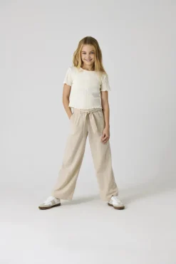Kids Only Kangashousut|Kaikki Housut Ja Farkut>lasten housut, KOGSIESTA PULL-UP LINEN BLEND PANT