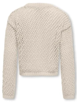 Kids Only Neulepuserot|Kaikki Neuleet>lasten neulepusero, KOGDONNA LIFE O-NECK STRUCTURE KNIT
