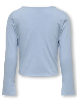 Kids Only Pitkähihaiset Paidat|Kaikki Paidat>lasten paita, KOGFELINA L/S BOATNECK SLIT TOP