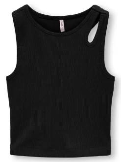 Kids Only Topit|Kaikki Paidat>lasten toppi, KOGNESSA LIFE S/L CUT OUT TOP