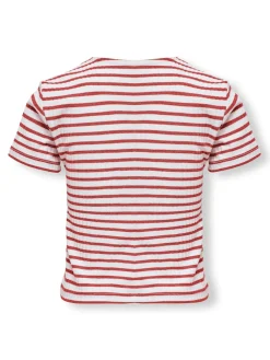 Kids Only T-Paidat|Kaikki Paidat>Lasten T-paita, KOGNELLA STRIPED SS O-NECK TOP