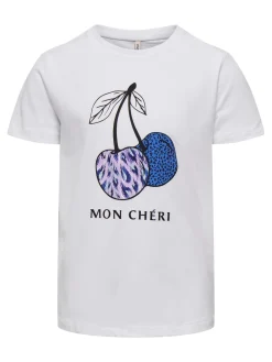 Kids Only T-Paidat|Kaikki Paidat>t-paita, KOGPHILINE REG SS PRINT TOP BOX