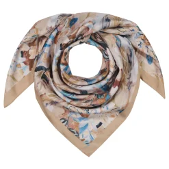 Klement Huivit|Kaikki Asusteet>naisten huivi, LINNEA HUIVI Beige Kuosi