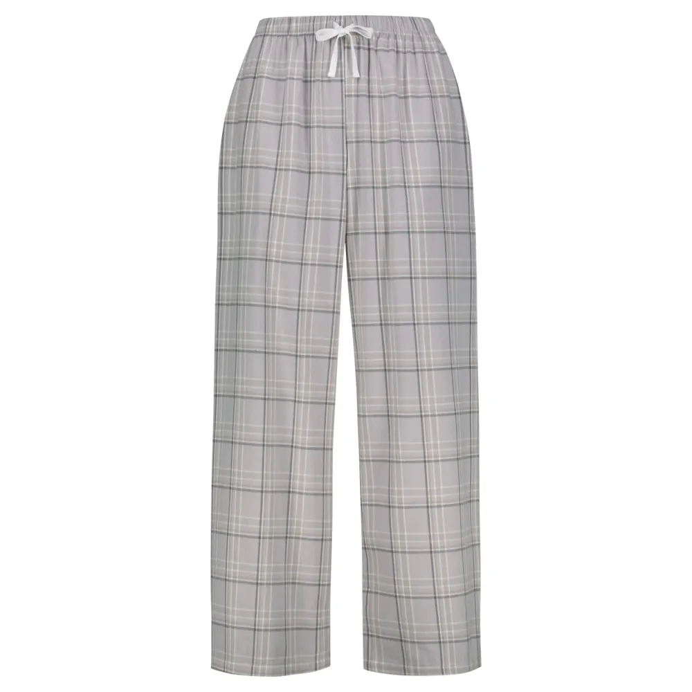 Klement Pyjamat Ja Yöasut|Kaikki Alusasut Ja Pyjamat>naisten pyjamahousut Kia ruutuhousu,