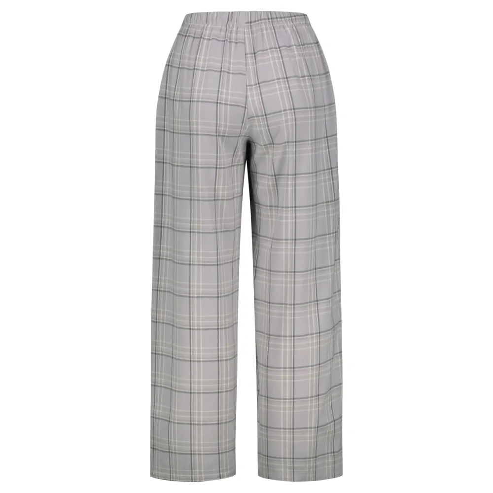 Klement Pyjamat Ja Yöasut|Kaikki Alusasut Ja Pyjamat>naisten pyjamahousut Kia ruutuhousu,