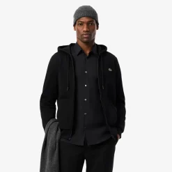 Lacoste Hupparit|Kaikki Paidat>Miesten Huppari, REGULAR FIT BRUSHED ZIPPERED