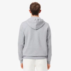 Lacoste Hupparit|Kaikki Paidat>Miesten Huppari, REGULAR FIT BRUSHED ZIPPERED