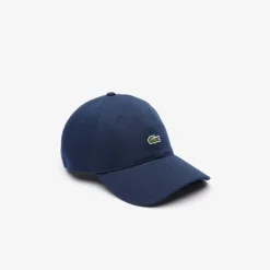 Lacoste Lippikset|Kaikki Päähineet>miesten lippis, COTTON TWILL CAP WITH CROC