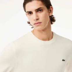 Lacoste Neulepuserot|Kaikki Neuleet>miesten neulepusero, REGULAR FIT CREW NECK SWEATER