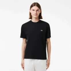 Lacoste T-Paidat|Kaikki Paidat>Miesten T-Paita, MID WEIGHT COTTON JERSEY T-SHIRT NOS