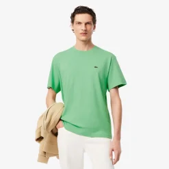 Lacoste T-Paidat|Kaikki Paidat>miesten t-paita, MID WEIGHT COTTON JERSEY T-SHIRT