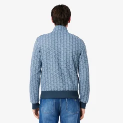 Lacoste Collegepaidat|Kaikki Paidat>Miesten Verryttelytakki, PARIS JACQUARD MONOGRAM ZIPPED