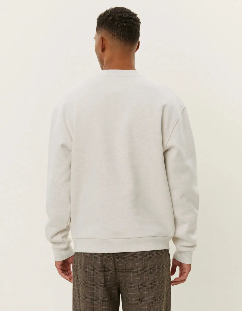 Les Deux Collegepaidat|Kaikki Paidat>college, CREW SWEATSHIRT Vaaleanharmaa