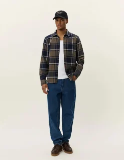 Les Deux Kauluspaidat|Kaikki Paidat>miesten flanellipaita, JEREMY CHECK FLANNEL SHIRT