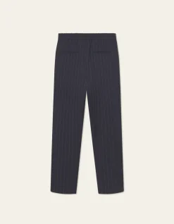 Les Deux Suorat Housut|Kaikki Housut Ja Farkut>miesten housut COMO TAPERED PINSTRIPED PANTS,
