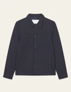 Les Deux Kevättakit|Hybriditakit>miesten hybriditakki, MARSEILLE PINSTRIPE HYBRID JACKET