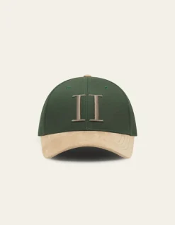 Les Deux Lippikset|Kaikki Päähineet>miesten lippis, BASEBALL CAP CONTRAST SUEDE 2