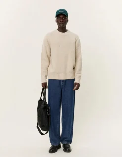 Les Deux Neulepuserot|Kaikki Neuleet>Miesten Neulepusero, GARY FLECK WOOL ROUND NECK