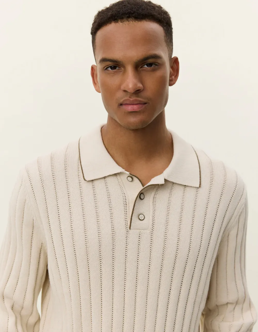 Les Deux Neulepuserot|Kaikki Neuleet>miesten neulepusero, Bogart Rugby Polo Knit