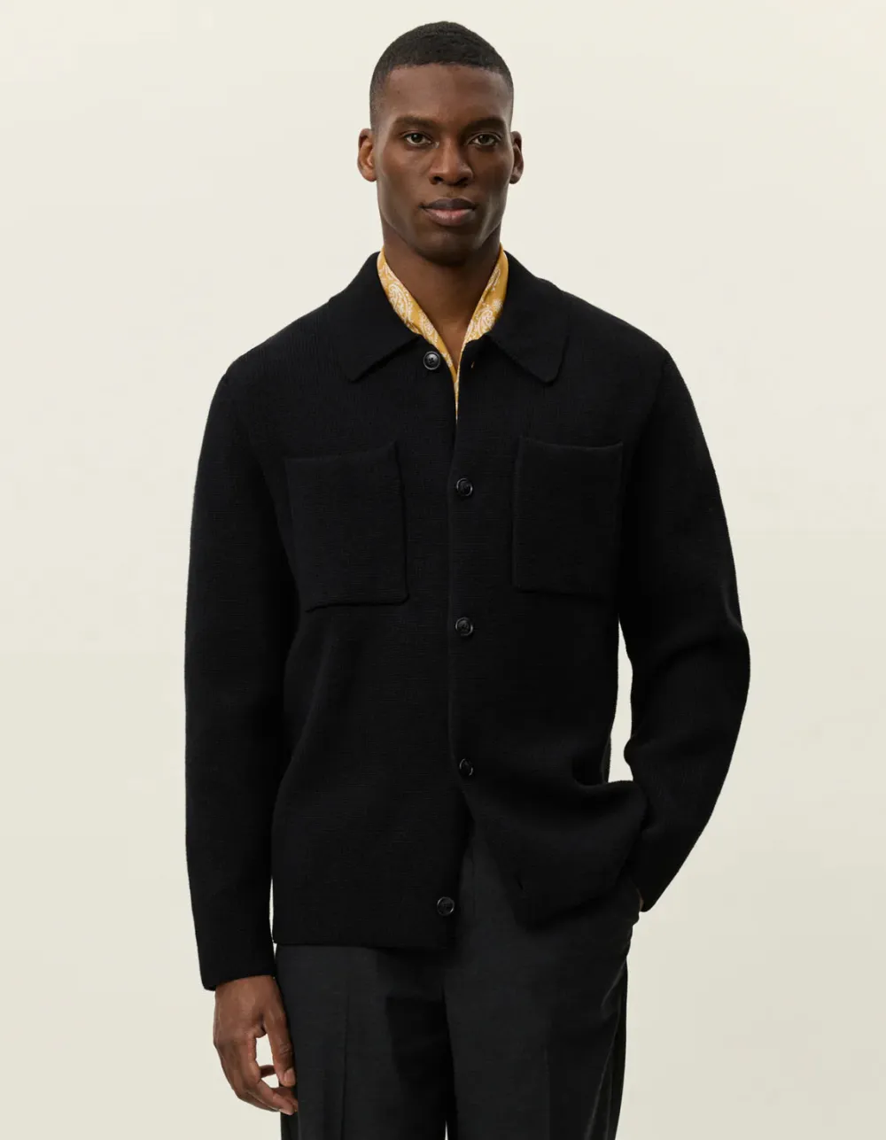 Les Deux Paitatakit|Kaikki Paidat>miesten paitatakki FISHER COTTON MILANO OVERSHIRT,