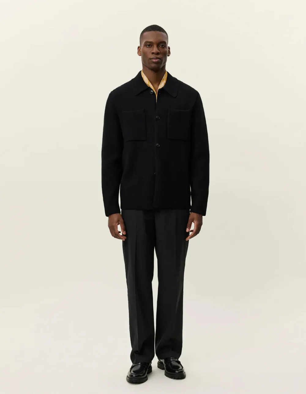 Les Deux Paitatakit|Kaikki Paidat>miesten paitatakki FISHER COTTON MILANO OVERSHIRT,