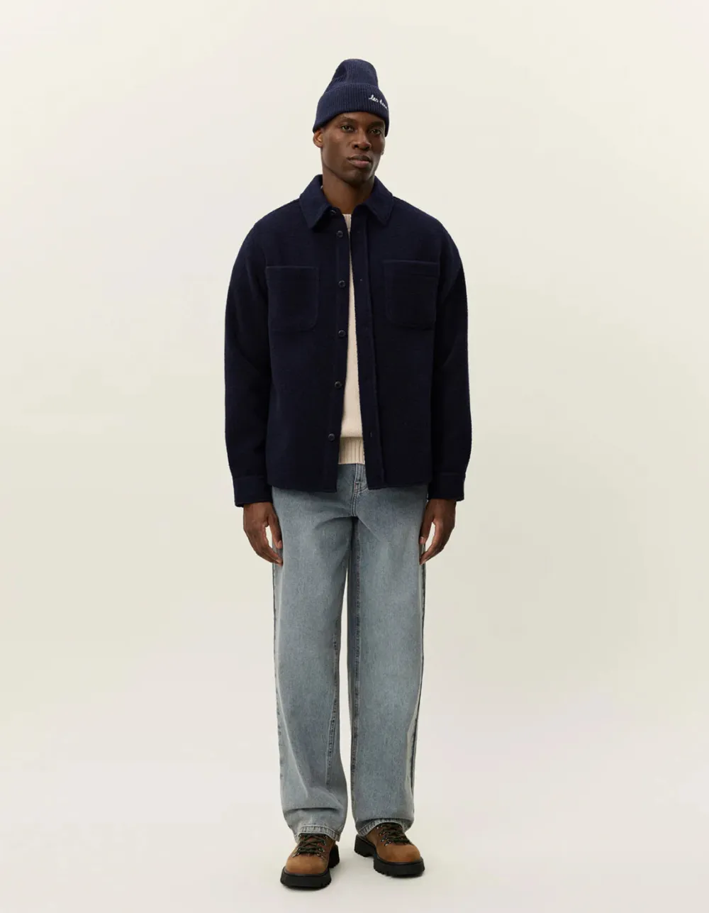 Les Deux Paitatakit|Kaikki Paidat>miesten paitatakki, LENNON BOUCLE OVERSHIRT