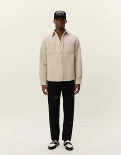 Les Deux Paitatakit|Kaikki Paidat>miesten paitatakki, LENNON BOUCLE OVERSHIRT