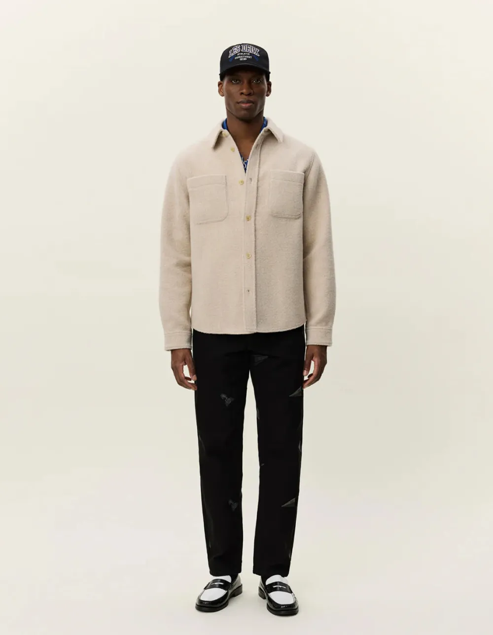 Les Deux Paitatakit|Kaikki Paidat>miesten paitatakki, LENNON BOUCLE OVERSHIRT