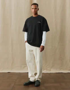 Les Deux T-Paidat|Kaikki Paidat>miesten t-paita, CREW T-SHIRT RELAXED FIT