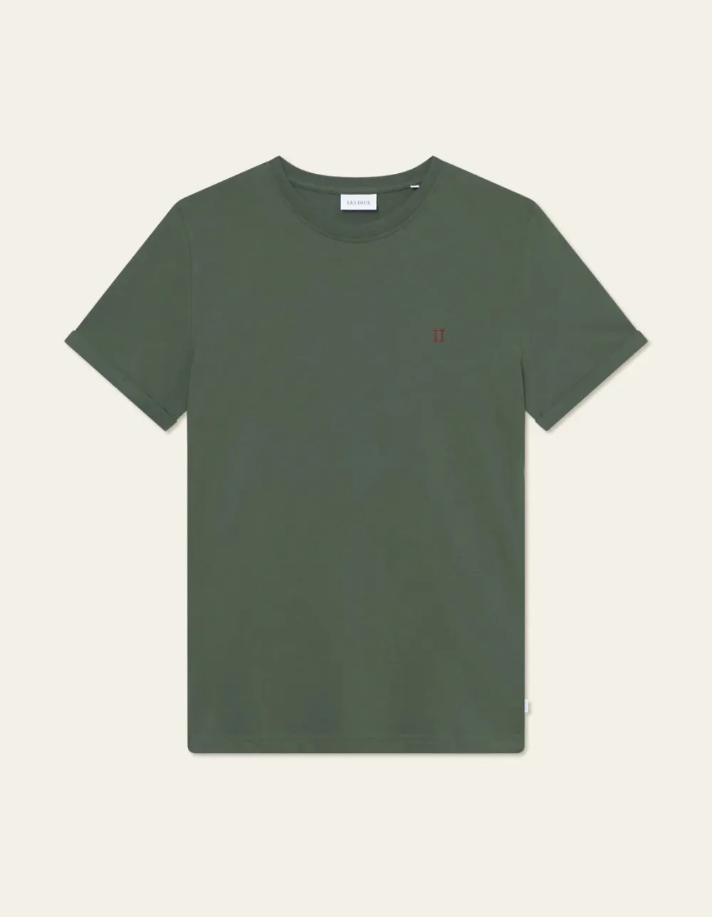 Les Deux T-Paidat|Kaikki Paidat>miesten t-paita, NORREGAARD CONTRAST T-SHIRT