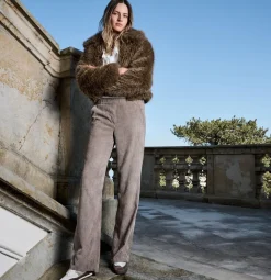 Mac Suorat Housut Ja Kangashousut|Kaikki Housut Ja Farkut>naisten samettihousut, CHIARA CORDUROY