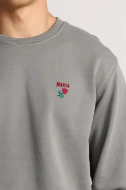 Makia Collegepaidat|Kaikki Paidat>miesten collegepusero, BERRY SWEATSHIRT