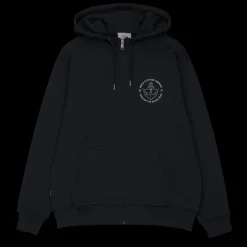 Makia Hupparit|Kaikki Paidat>miesten huppari, Hook Hooded Zip Sweatshirt