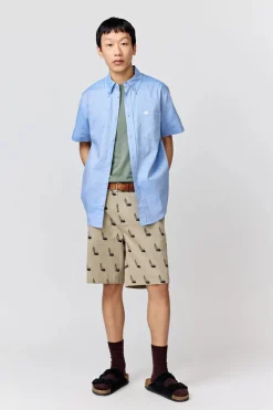 Makia Kauluspaidat|Kaikki Paidat>miesten kauluspaita, ANCHORS SHIRT SS