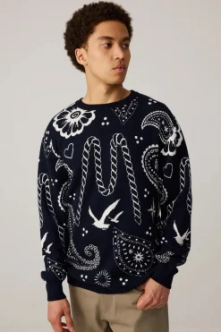 Makia Neulepuserot|Kaikki Neuleet>miesten neulepusero Beam Knit,