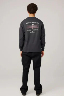 Makia Pitkähihaiset Paidat|Kaikki Paidat>miesten pitkähihainen paita Wings Long Sleeve,