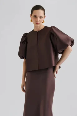 Malina Puserot|Kaikki Paidat>naisten pusero, CLEO POUF SLEEVE BLOUSE