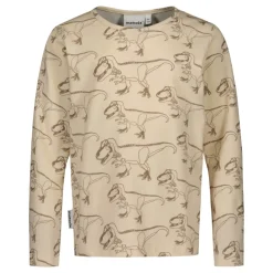 Metsola Pyjamat|Kaikki Alusvaatteet Ja Pyjamat>Lasten Pyjama, SUPER POWER CREAM PYJAMA SET Ruskea Kuosi