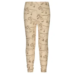 Metsola Pyjamat|Kaikki Alusvaatteet Ja Pyjamat>Lasten Pyjama, SUPER POWER CREAM PYJAMA SET Ruskea Kuosi