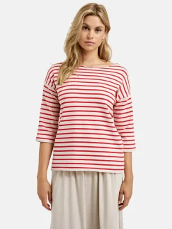 Milano Italy Kaikki Paidat|Neulepuserot>naisten neule, PULLOVER 3/4 POPPY PRINT