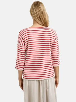 Milano Italy Kaikki Paidat|Neulepuserot>naisten neule, PULLOVER 3/4 POPPY PRINT