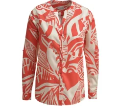 Milano Italy Paitapuserot|Kaikki Paidat>naisten pusero, BLOUSE LS POPPY PRINT