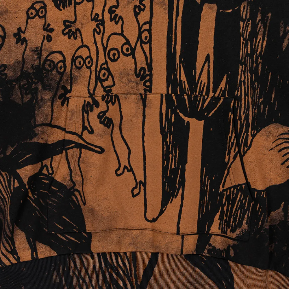 MOOMIN MARTINEX X MERT OTSAMO Hupparit|Kaikki Paidat>Huppari, Moomin x Mert Otsamo Huppari Usva Unisex